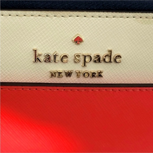 Kate Spade Corral & Cream Continental Wallet - Picture 3 of 8